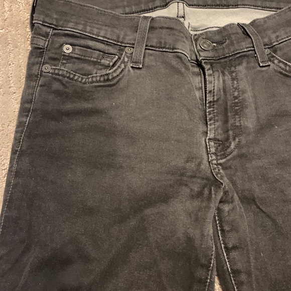 Washed black/grey Seven jegging - Picture 2 of 3